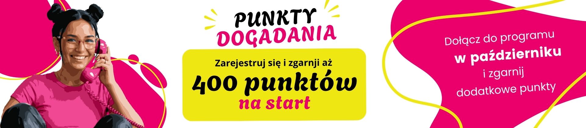 400 punktów na start w październiku