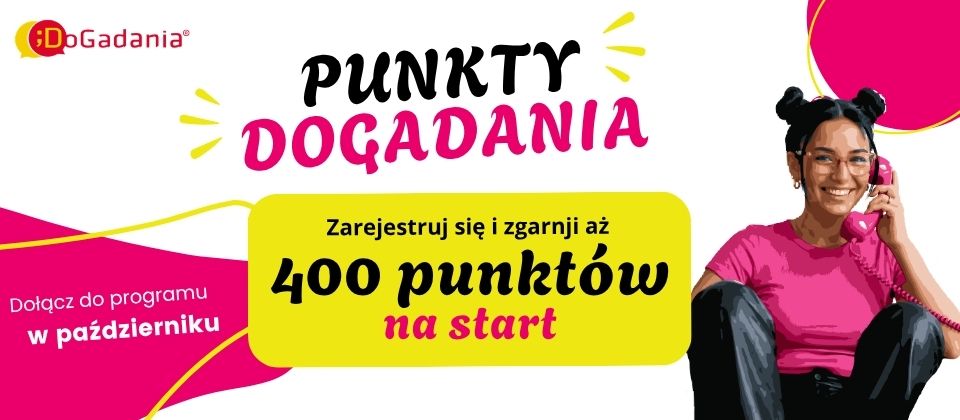 400 punktów na start w październiku
