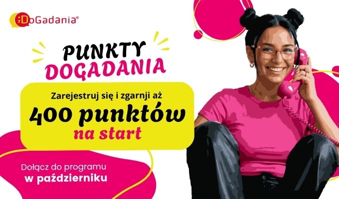 400 punktów na start w październiku